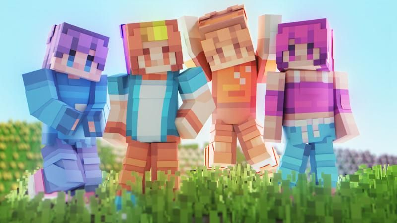 Rainbow Fashion on the Minecraft Marketplace by FTB