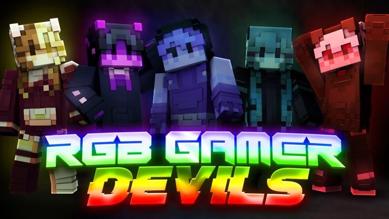 RGB Gamer Devils on the Minecraft Marketplace by FTB