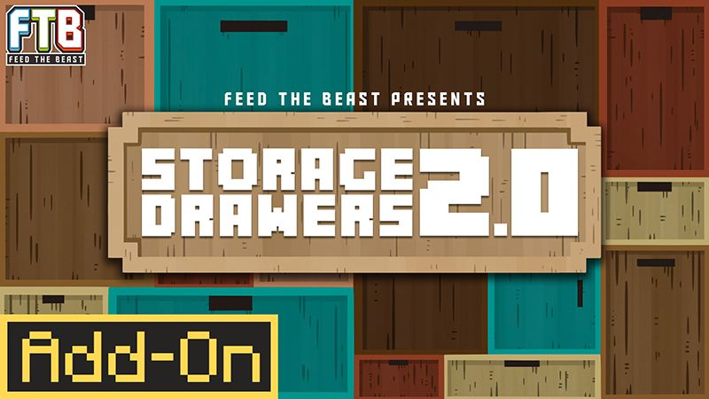 Storage Drawers 2.0 on the Minecraft Marketplace by FTB