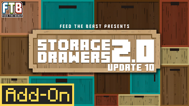 Storage Drawers 2.0 on the Minecraft Marketplace by FTB