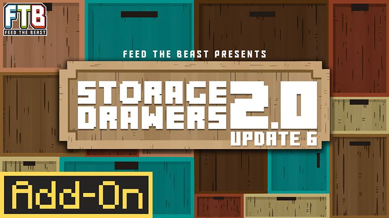 Storage Drawers 2.0 on the Minecraft Marketplace by FTB