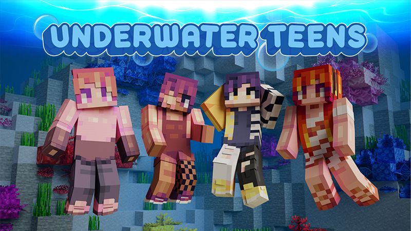 Underwater Teens on the Minecraft Marketplace by FTB