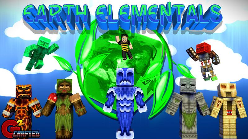 Earth Elementals on the Minecraft Marketplace by G2Crafted