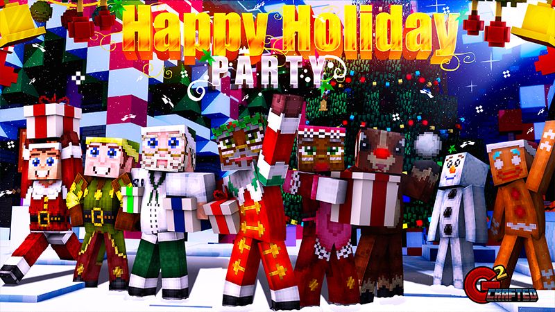 Happy Holiday Party on the Minecraft Marketplace by G2Crafted