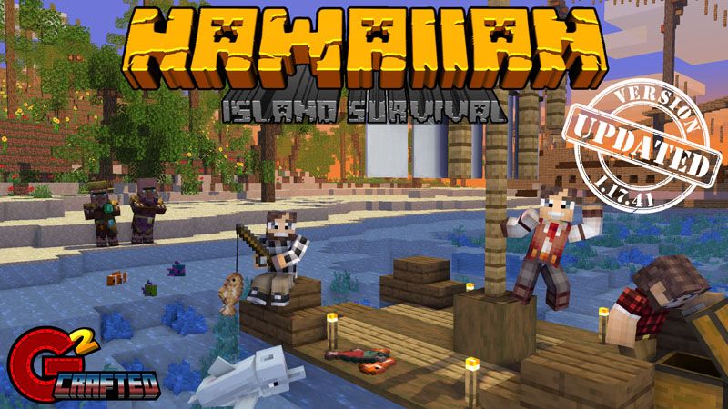 Hawaiian Island Survival on the Minecraft Marketplace by G2Crafted