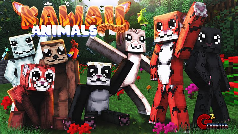 Kawaii Animals on the Minecraft Marketplace by G2Crafted