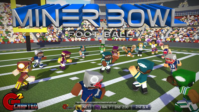 Miner Bowl Football on the Minecraft Marketplace by g2crafted