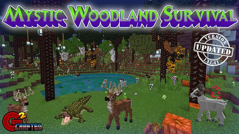 Mystic Woodland Survival on the Minecraft Marketplace by g2crafted