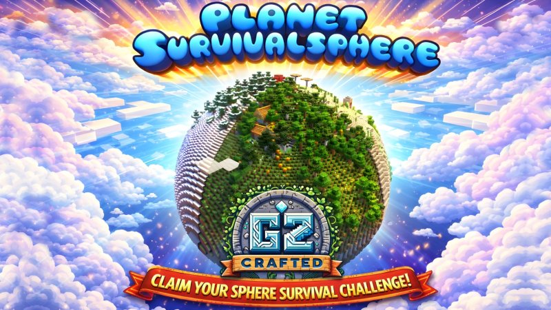 Planet Survivalsphere on the Minecraft Marketplace by G2Crafted