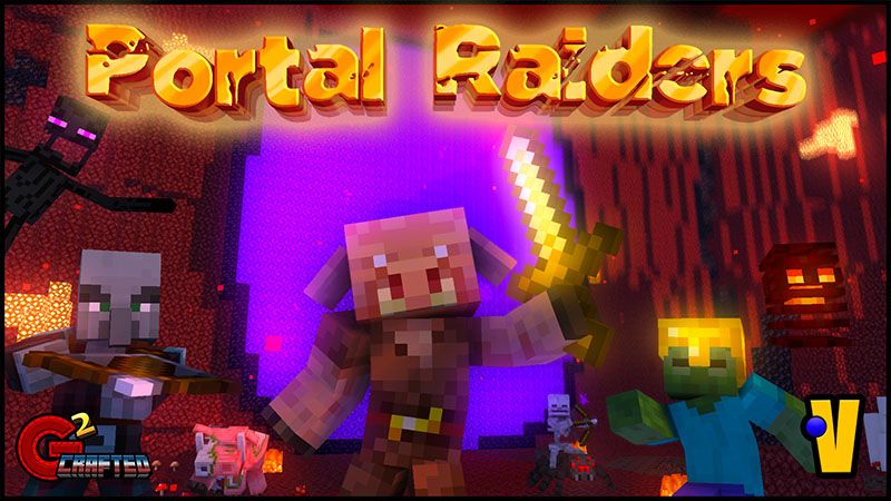 Portal Raiders on the Minecraft Marketplace by G2Crafted