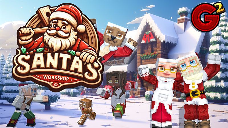 Santa's Workshop on the Minecraft Marketplace by G2Crafted