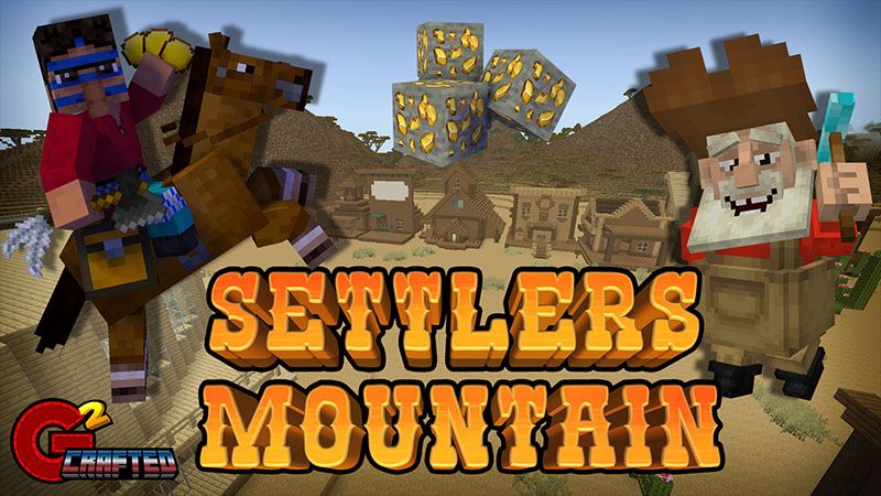 Settlers Mountain on the Minecraft Marketplace by G2Crafted