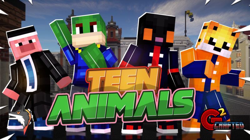 Teen Animals on the Minecraft Marketplace by G2Crafted