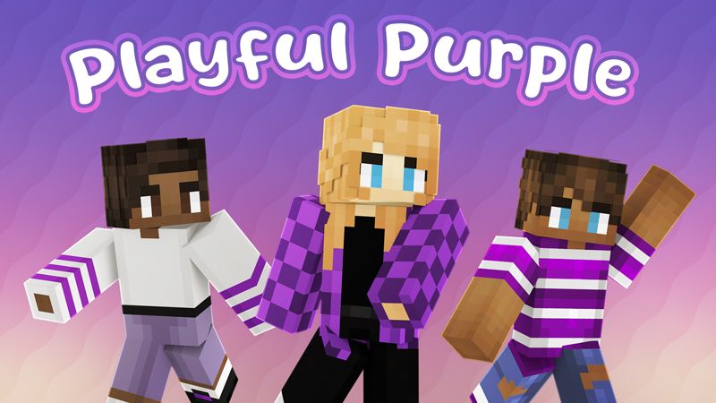 Playful Purple on the Minecraft Marketplace by Galaxite