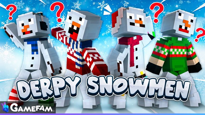 Derpy Snowmen on the Minecraft Marketplace by Gamefam