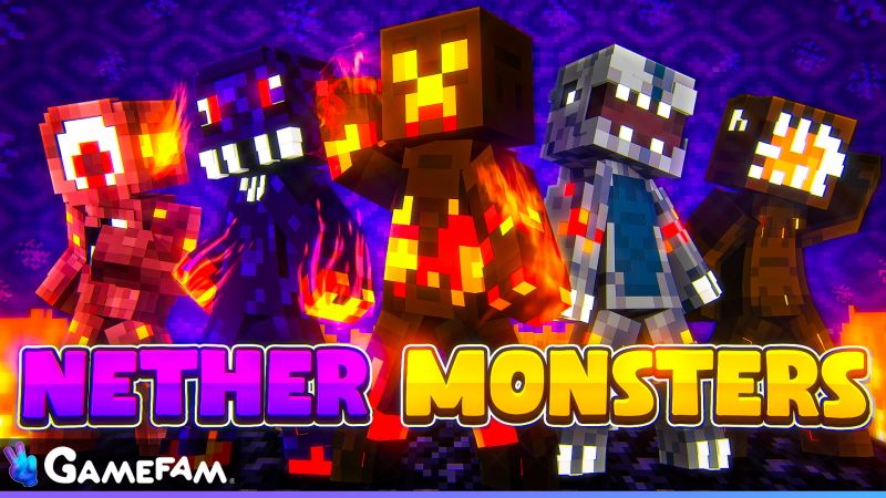 Nether Monsters on the Minecraft Marketplace by Gamefam