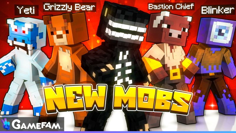 New Mobs on the Minecraft Marketplace by Gamefam