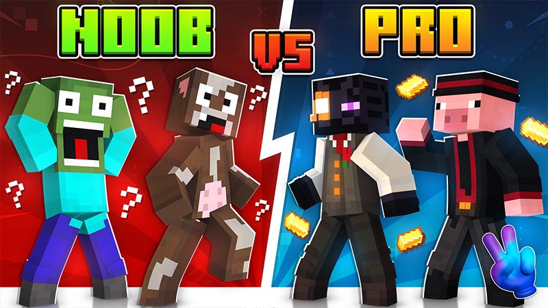 Noob vs Pro Mobs