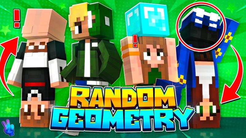 Random Geometry on the Minecraft Marketplace by Gamefam