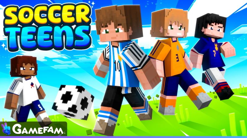 Soccer Teens on the Minecraft Marketplace by gamefam