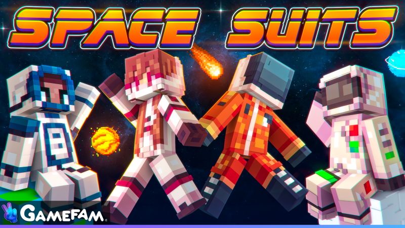 Space Suits on the Minecraft Marketplace by Gamefam