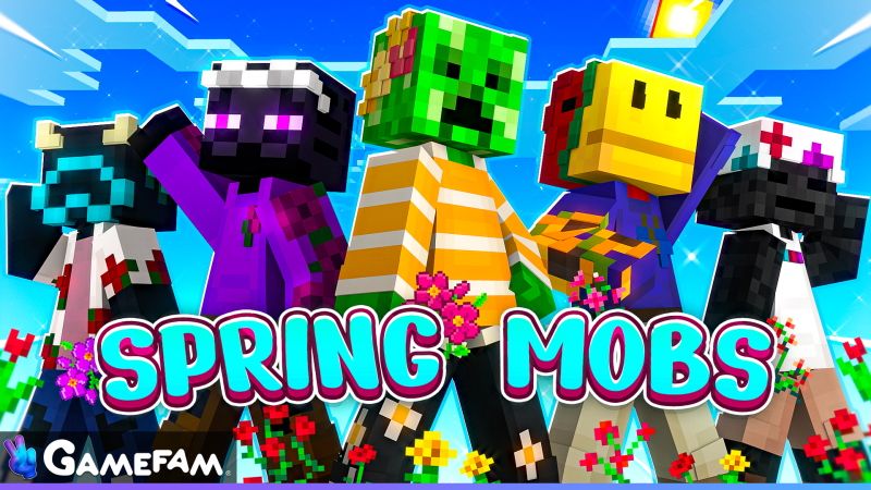 Spring Mobs on the Minecraft Marketplace by Gamefam