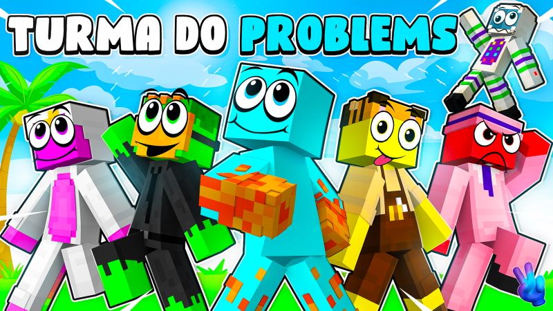 Turma Do Problems on the Minecraft Marketplace by gamefam