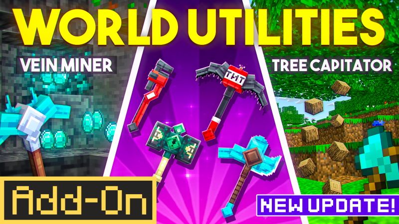 World Utilities Add-On on the Minecraft Marketplace by gamefam