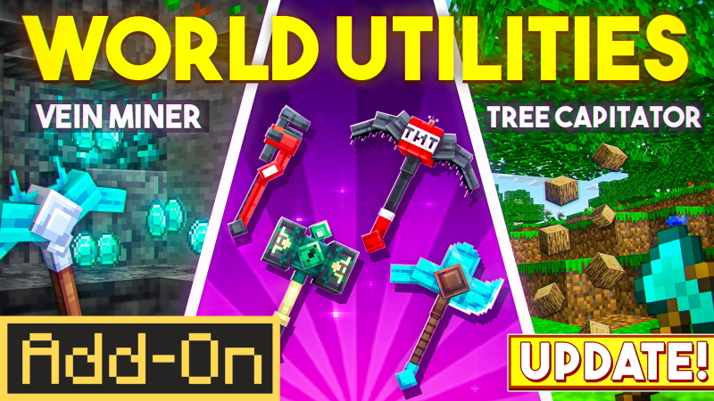 World Utilities Add-On on the Minecraft Marketplace by Gamefam