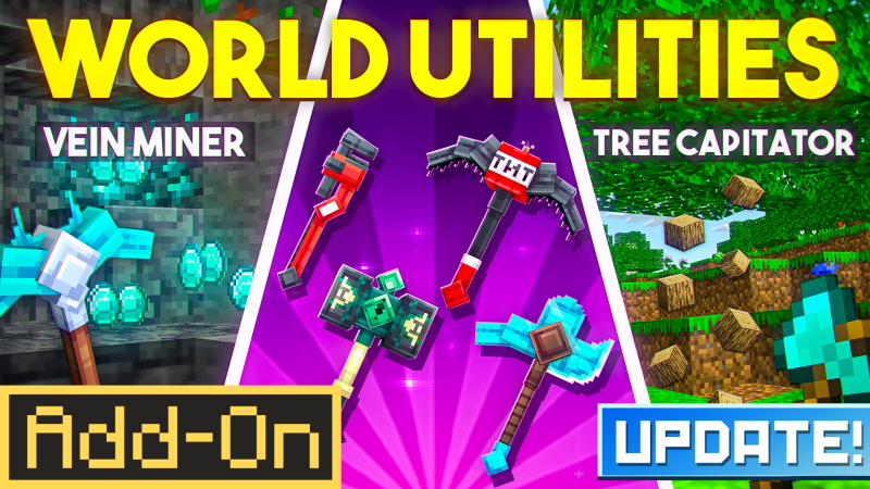 World Utilities Add-On on the Minecraft Marketplace by Gamefam