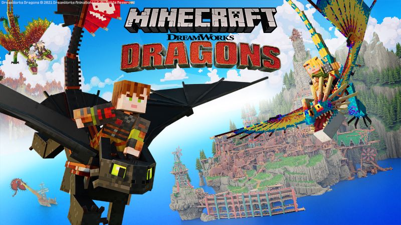 How to Train Your Dragon on the Minecraft Marketplace by gamemode-one