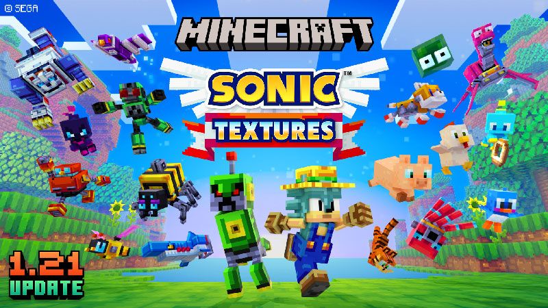 Sonic Texture Pack on the Minecraft Marketplace by gamemode-one