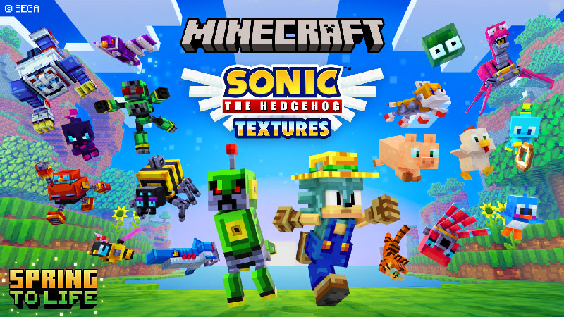 Sonic Texture Pack on the Minecraft Marketplace by Gamemode One