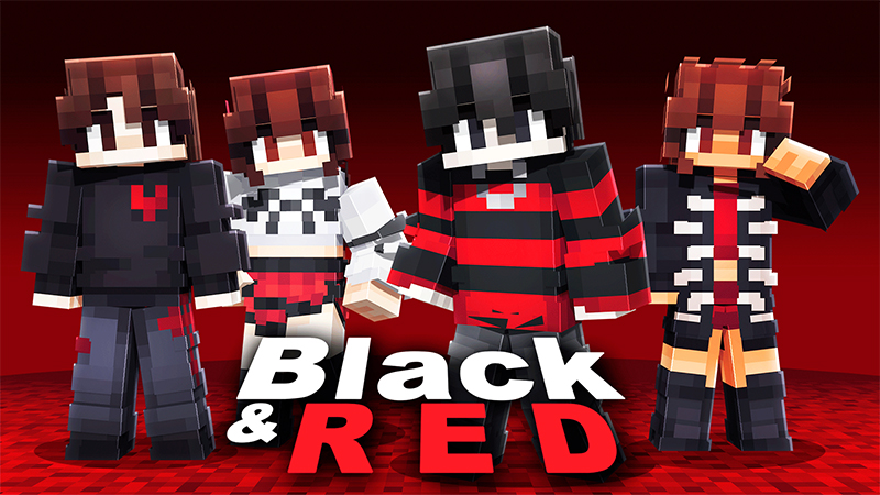 Black & Red on the Minecraft Marketplace by Gearblocks