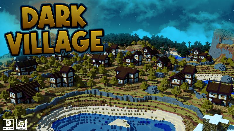 Dark Village on the Minecraft Marketplace by Gearblocks