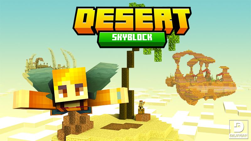 Desert Skyblock on the Minecraft Marketplace by Gearblocks