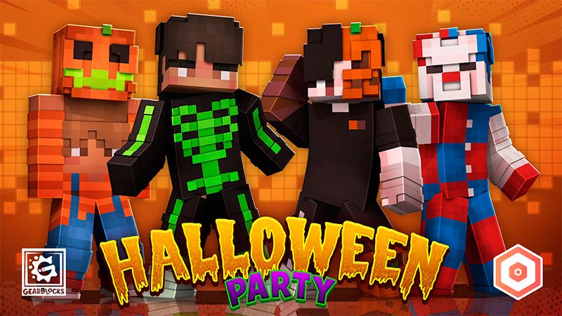 Hallowen Party on the Minecraft Marketplace by Gearblocks