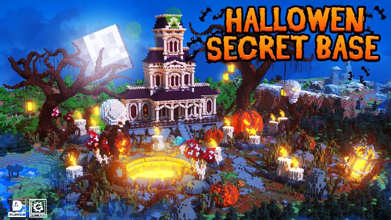 Hallowen Secret Base on the Minecraft Marketplace by Gearblocks