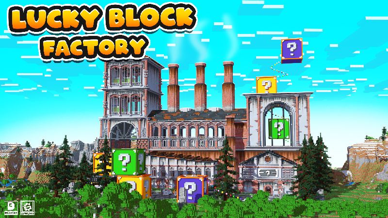 Lucky Block Factory on the Minecraft Marketplace by Gearblocks