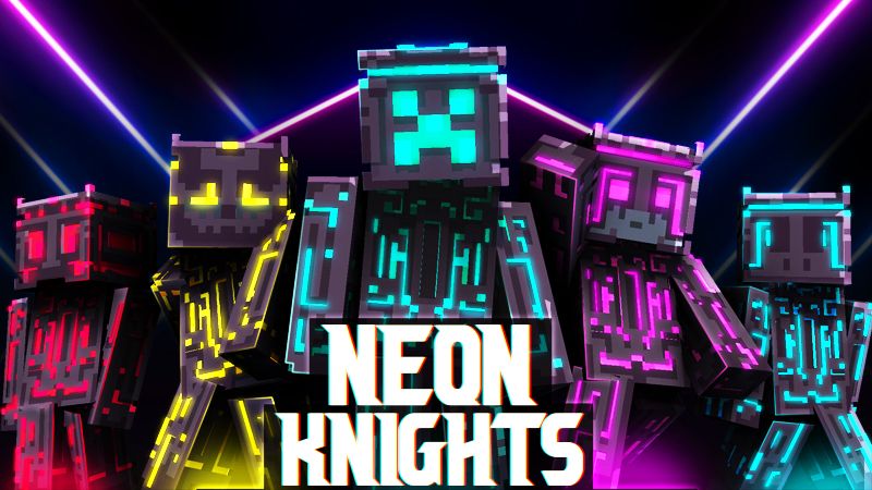 Neon Knights on the Minecraft Marketplace by Gearblocks