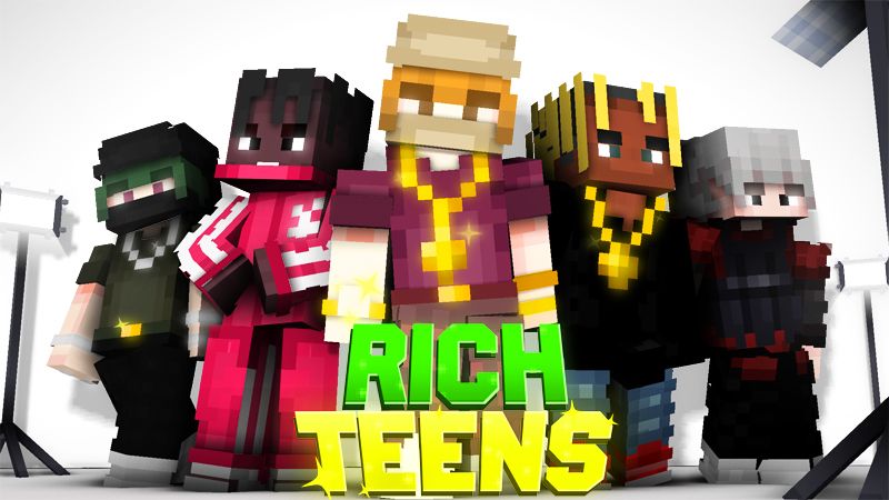 Rich Teens on the Minecraft Marketplace by Gearblocks