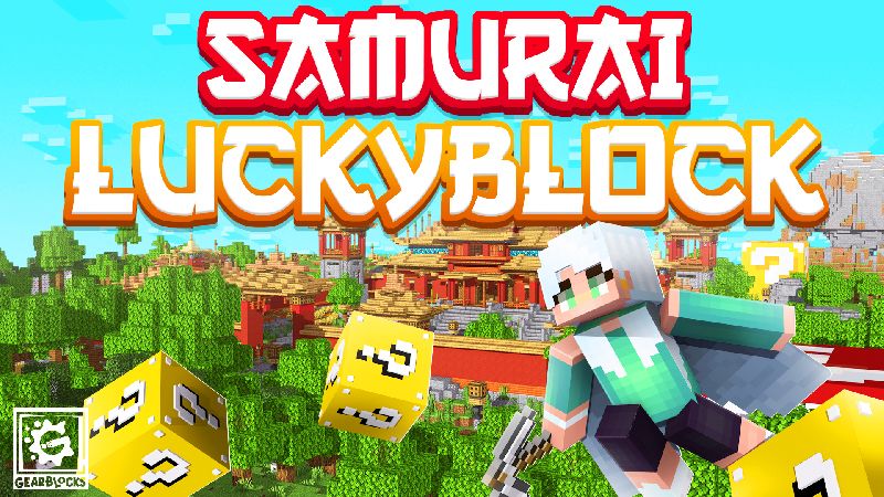 Samurai Lucky Block on the Minecraft Marketplace by Gearblocks