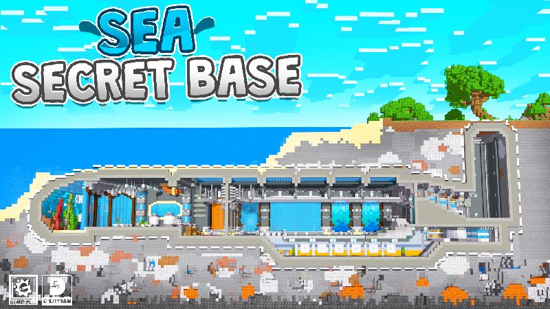 Sea Secret Base on the Minecraft Marketplace by Gearblocks