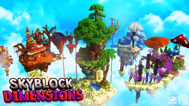 Skyblock Dimensions on the Minecraft Marketplace by Gearblocks