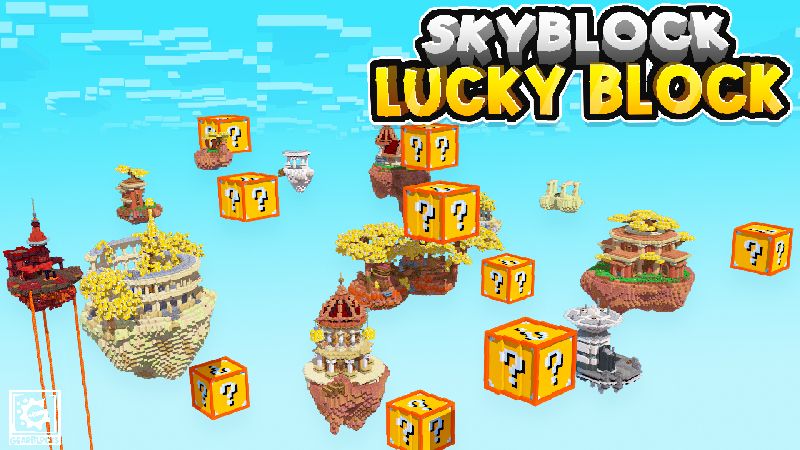 Skyblock Lucky Block on the Minecraft Marketplace by Gearblocks