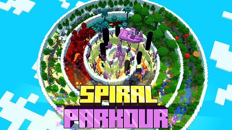 Spiral Parkour on the Minecraft Marketplace by Gearblocks