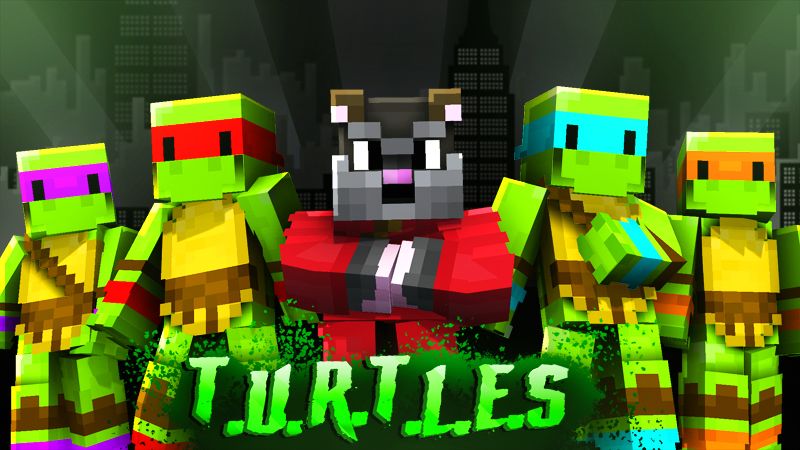 T.U.R.T.L.E.S on the Minecraft Marketplace by Gearblocks