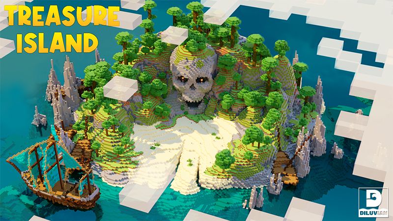 Treasure Island on the Minecraft Marketplace by Gearblocks