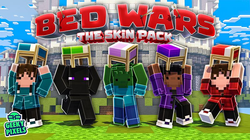 Bed Wars The Skin Pack on the Minecraft Marketplace by geeky-pixels