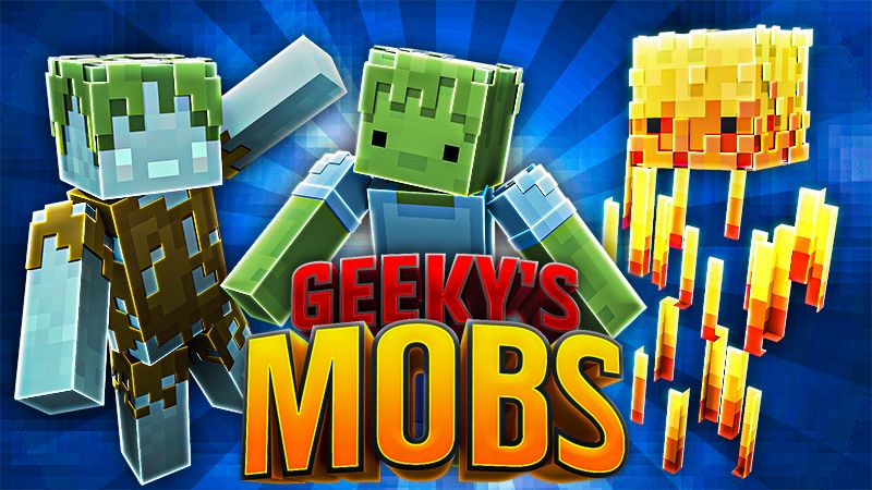 Geeky's Mobs on the Minecraft Marketplace by geeky-pixels